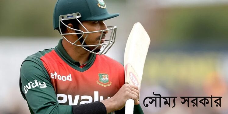 শচীনের রেকর্ড ভাঙলেন সৌম্য সরকার