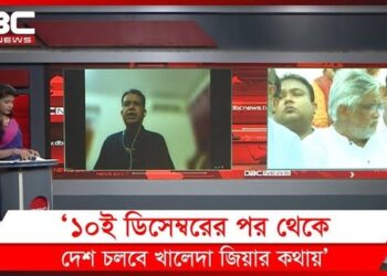 ১০ ডিসেম্বর থেকে খালেদা জিয়ার কথায় দেশ চলবে এই কথাটা কেন সত্যি হলো না?