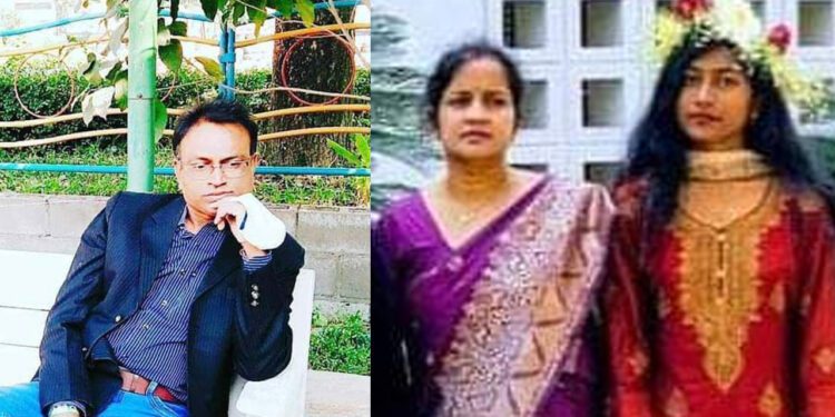 মেয়েসহ স্বামী-স্ত্রীকে হত্যা, পরিকল্পিত বলছে পুলিশ