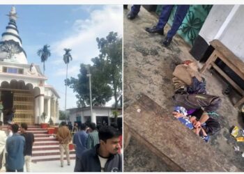 Temple Attack in Natore: Hindu Priest Murdered, Donation Box Looted Amid Rising Communal Tensions 6 Temple in Natore's Kashimpur Central Shmashana ( Crematorium Temple ) attacked, valuables looted, dead body of Shebait ( Hindu priest ) Tarun Chandra Das found with his hands and feet tied. The violent incident took place in the temple in the Hindu funeral ground in Natore Sadar's Baraharishpur on Friday night. Apart from killing the priest who had been working in the temple for 23 years, the miscreants also looted the donation box and other valuables from the temple. With the Interim Govt of Dr. Yunus, their apologists and supporters, despite the overwhelming evidence, maintaining that the attacks on minorities, esp. Hindus, are either propaganda or exaggerated by Indian media, extremist criminals continue to be emboldened in their communal violence.